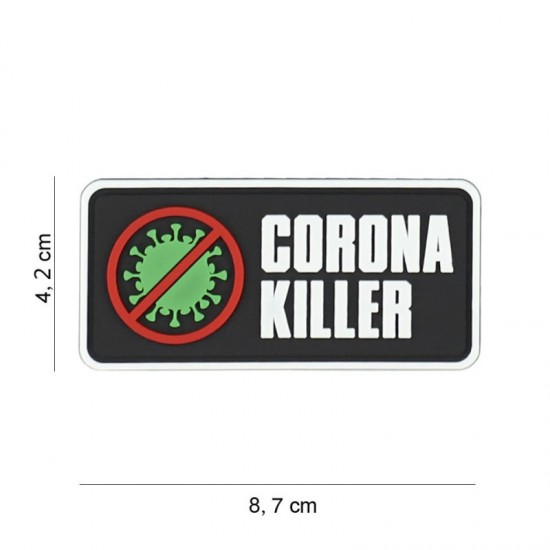 Patch 3D PVC Corona killer 